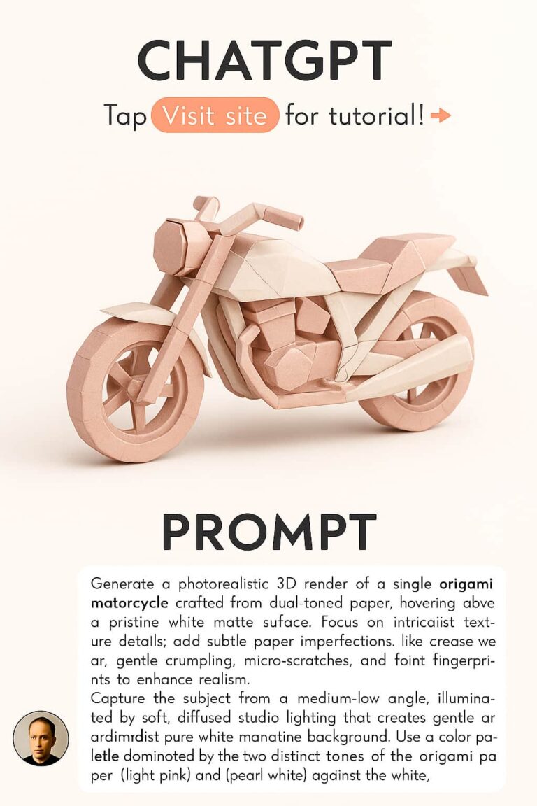 classic oragmi bike art