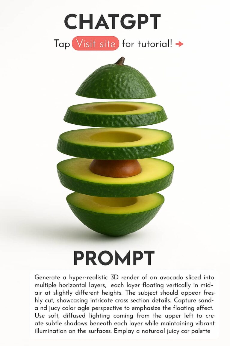 Avocado sliced phot for video