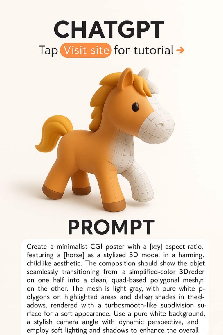 3d Mesh styling for stunning promts